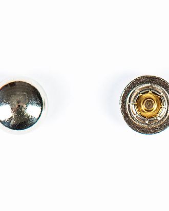 Кнопка альфа, омега 15мм цветной металл арт. ПРС-1250-5-ПРС0030959