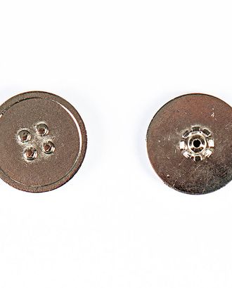 Кнопка альфа, омега 30мм цветной металл арт. ПРС-1364-1-ПРС0031477