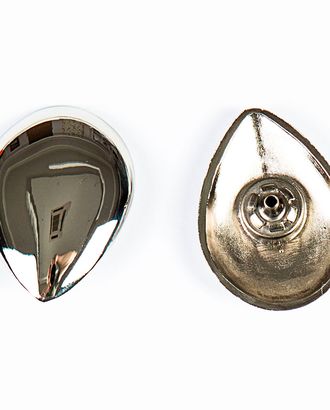 Кнопка альфа, омега 42,5мм цветной металл арт. ПРС-1532-1-ПРС0031915