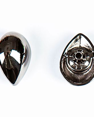 Кнопка альфа, омега 21,5мм цветной металл арт. ПРС-1533-2-ПРС0031918