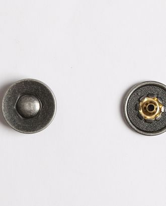 Кнопка альфа, омега 18мм цветной металл арт. ПРС-1542-3-ПРС0031945