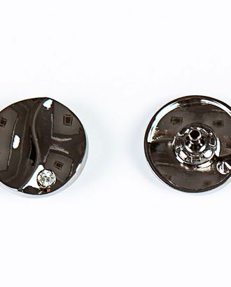 Кнопка альфа, омега 25мм цветной металл арт. ПРС-1547-2-ПРС0031962