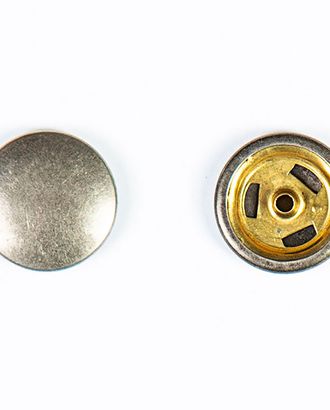 Кнопка альфа, омега 18мм цветной металл арт. ПРС-1559-3-ПРС0032003