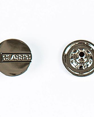 Кнопка альфа, омега 17мм цветной металл арт. ПРС-1584-1-ПРС0032122