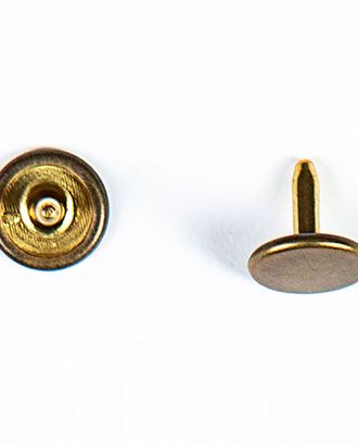Кнопка клямерная 12мм цветной металл арт. ПРС-1189-9-ПРС0032193