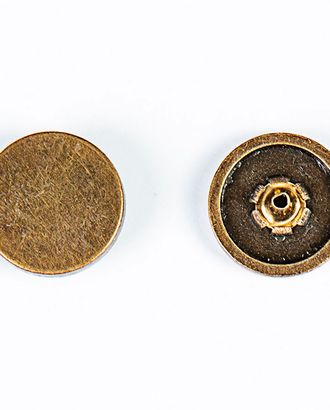 Кнопка альфа, омега 23мм цветной металл арт. ПРС-1675-2-ПРС0032528