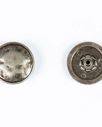 Кнопка альфа, омега 22мм цветной металл арт. ПРС-1737-6-ПРС0032826