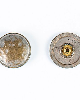 Кнопка альфа, омега 22мм цветной металл арт. ПРС-1737-7-ПРС0032827