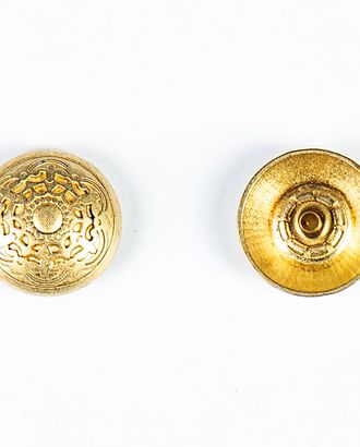 Кнопка альфа, омега 20мм цветной металл арт. ПРС-1772-5-ПРС0033021