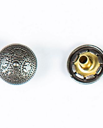 Кнопка альфа, омега 12мм цветной металл арт. ПРС-1831-6-ПРС0033210