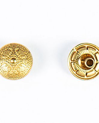 Кнопка альфа, омега 12мм цветной металл арт. ПРС-1831-7-ПРС0033212