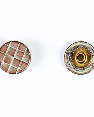 Кнопка кольцевая 12мм цветной металл арт. ПРС-1836-2-ПРС0033246