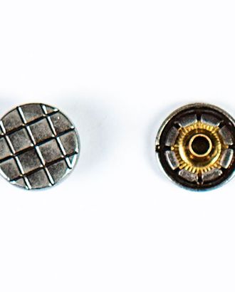 Кнопка кольцевая 12мм цветной металл арт. ПРС-1836-6-ПРС0033250