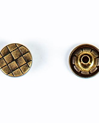 Кнопка кольцевая 12мм цветной металл арт. ПРС-1836-7-ПРС0033251