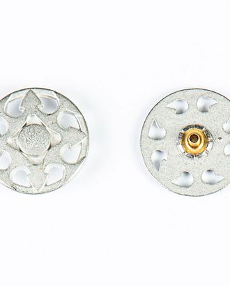 Кнопка альфа, омега 28мм цветной металл арт. ПРС-1877-2-ПРС0033426