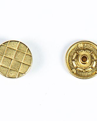 Кнопка альфа, омега 15мм цветной металл арт. ПРС-1878-7-ПРС0033436
