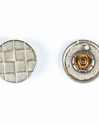 Кнопка альфа, омега 19мм цветной металл арт. ПРС-1879-5-ПРС0033441