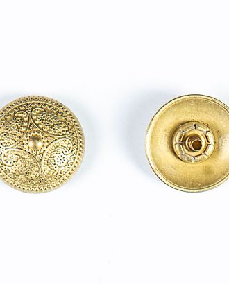 Кнопка альфа, омега 23мм цветной металл арт. ПРС-1946-5-ПРС0033644