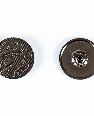 Кнопка альфа, омега 25мм цветной металл арт. ПРС-1991-2-ПРС0033834