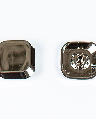 Кнопка альфа, омега 22х22мм цветной металл арт. ПРС-1992-1-ПРС0033837