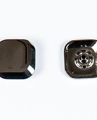 Кнопка альфа, омега 22х22мм цветной металл арт. ПРС-1992-2-ПРС0033838