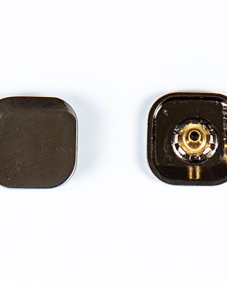 Кнопка альфа, омега 22х22мм цветной металл арт. ПРС-1992-4-ПРС0033840