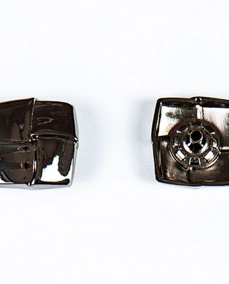 Кнопка альфа, омега 20х20мм цветной металл арт. ПРС-2028-2-ПРС0033885