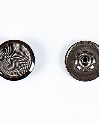 Кнопка альфа, омега 20мм цветной металл арт. ПРС-2030-2-ПРС0033893