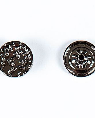 Кнопка альфа, омега 15мм цветной металл арт. ПРС-2131-2-ПРС0034127