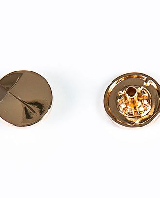 Кнопка альфа, омега 15мм цветной металл арт. ПРС-2572-3-ПРС0035331