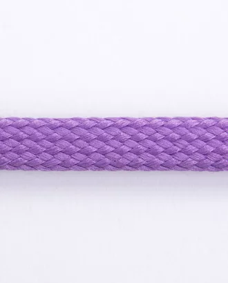 Купить Шнур плоский плетеный лиловый 11мм 100% полиэстер арт. ПРС-2718-10-ПРС0046443 оптом в Казахстане