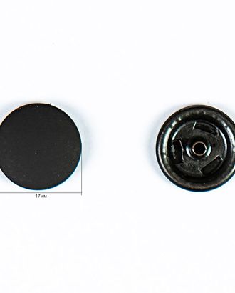 Кнопка альфа, омега 17мм цветной металл арт. ПРС-582-1-ПРС0020090