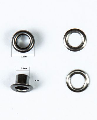 Люверс металлический 3мм цветной металл арт. ПРС-589-1-ПРС0020112