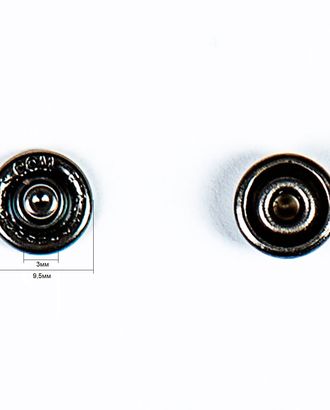 Кнопка сорочечная 9мм цветной металл арт. ПРС-598-1-ПРС0020138