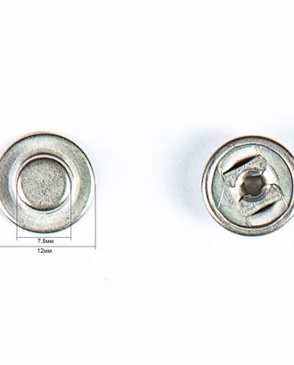 Кнопка клямерная 17мм цветной металл арт. ПРС-789-2-ПРС0020672