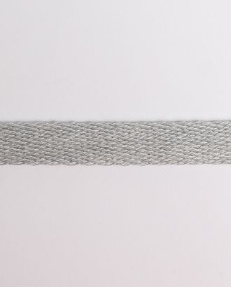 Шнур плоский плетеный 15мм 100% хлопок, 50м арт. ПРС-4250-1-ПРС00-00001151