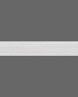 Резина продежка ш.1,5см; пл.7,8 гр/м.п.(100м)белый арт. РО-309-1-43223