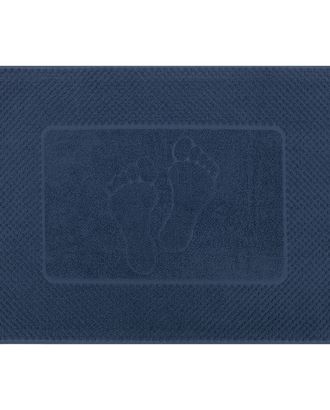 Махровое полотенце УЗБ Коврик м7725_01 S 50* 70 син арт. ТДИВН-4271-1-ТДИВН0141713