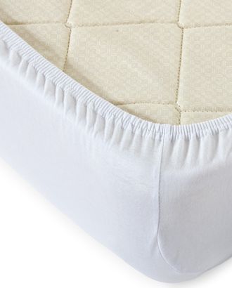 Белый простыня ТРИКОТАЖ 160*200*20 на резинке Р013Т арт. ТЕКСД-2628-1-ТЕКСД0002628 Белый простыня ТРИКОТАЖ 160*200*20 на резинке Р013Т арт. ТЕКСД-2628-1-ТЕКСД0002628