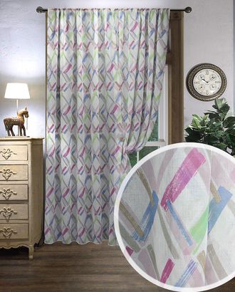 Штора Amore Mio Печать лен RR 210DOP-02 3,0*2,7 1 шт. Белый/голубой/бежевый/фуксия арт. ТКТЛ-1767-1-ТКТЛ0003222 Штора Amore Mio Печать лен RR 210DOP-02 3,0*2,7 1 шт. Белый/голубой/бежевый/фуксия арт. ТКТЛ-1767-1-ТКТЛ0003222