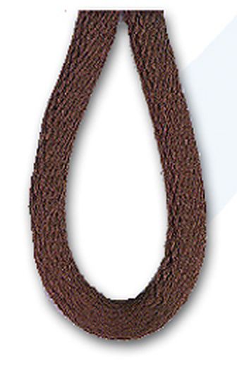 Шнур атласный SAFISA д.0,2см (17 коричневый) 25м арт. ГЕЛ-10144-1-ГЕЛ0019376