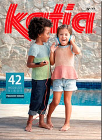 Журнал с моделями по пряже Katia B/KIDS 77 S16 арт. ГЕЛ-8998-1-ГЕЛ0097787 1