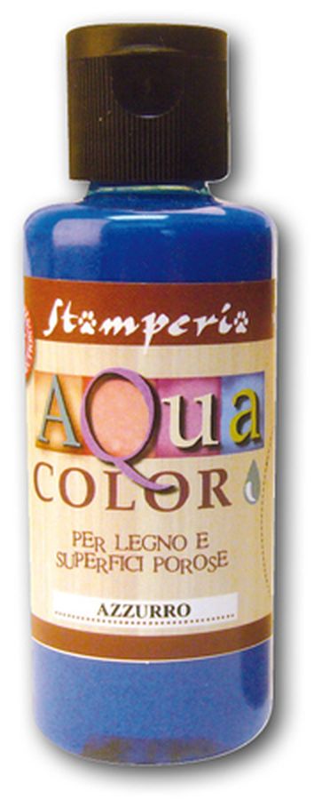 Краска на водной основе Aquacolor, синий арт. ГЕЛ-13890-1-ГЕЛ0084063 1