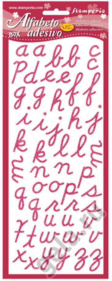 Наклейки "Алфавит" арт. ГЕЛ-8582-1-ГЕЛ0052810 1