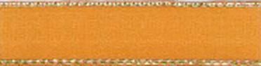 Лента атласная SAFISA с люрексным кантом по краям ш.0,7см (54 золото) арт. ГЕЛ-10802-1-ГЕЛ0020099 1