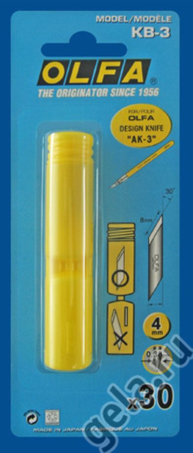 Лезвие запасное KB-3 для ножа АК-3 арт. ГЕЛ-14830-1-ГЕЛ0023510 1