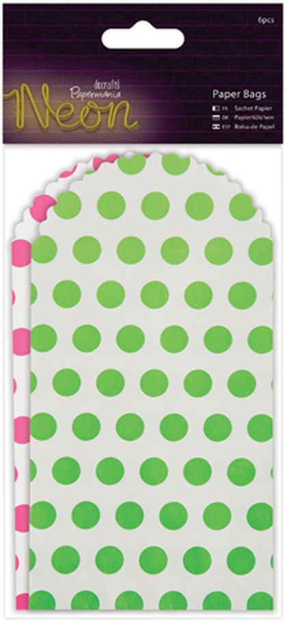 Набор декоративных мини конвертиков Pink & Green Neon арт. ГЕЛ-30549-1-ГЕЛ0091578 1