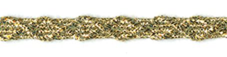 Тесьма PEGA тип декоративная люрексная ш.0,65см (золото) (25м) арт. ГЕЛ-25158-1-ГЕЛ0032981 1