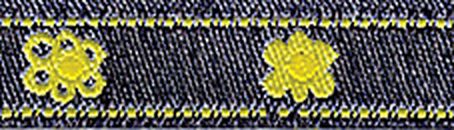 Лента жаккард SAFISA ш.1cм, 15м (цвет 04) арт. ГЕЛ-18696-1-ГЕЛ0021088 1