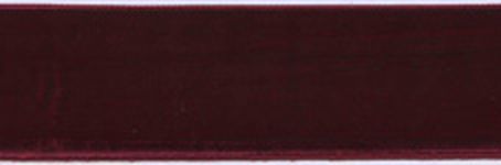 Лента бархатная SAFISA ш.3,9см (30 бордовый) арт. ГЕЛ-18909-1-ГЕЛ0071773
